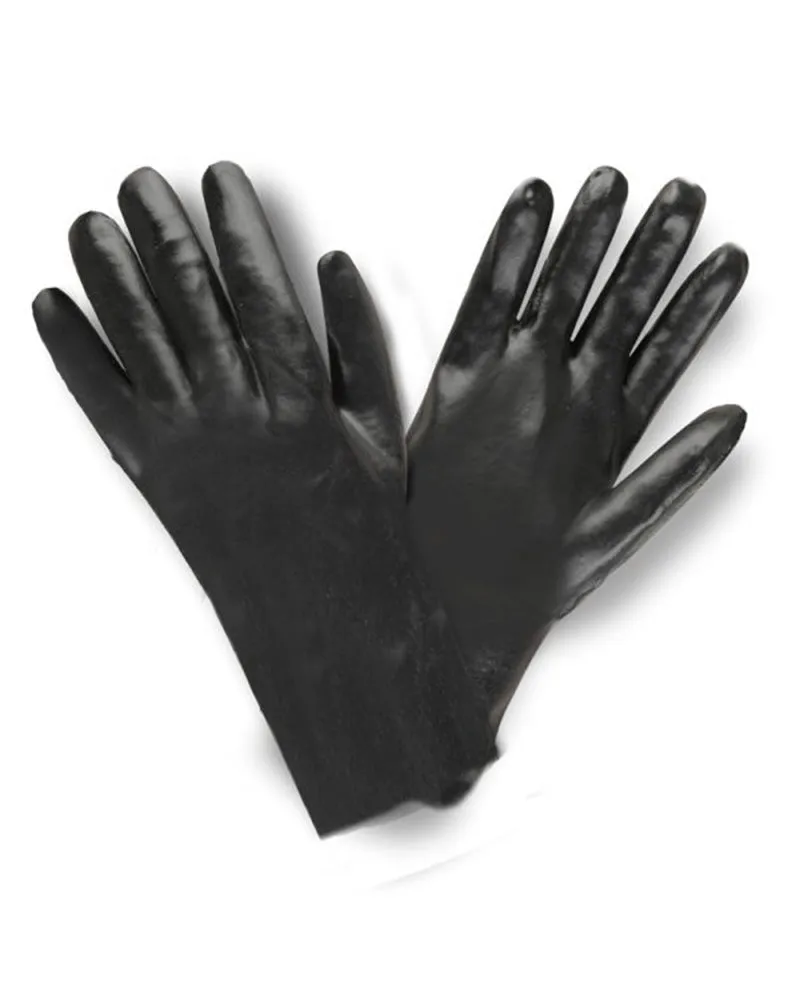 (12 pairs) PVC Smooth Coated Heavy Duty 12" Gloves