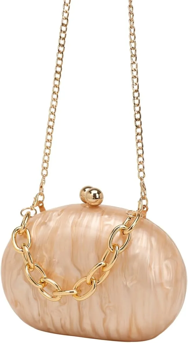 Acrylic Evening Clutch Purse Women Evening Bag Shoulder Handbag Crossbody Bag Cute Clutch Evening Bags Party Wedding