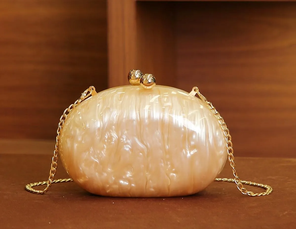 Acrylic Evening Clutch Purse Women Evening Bag Shoulder Handbag Crossbody Bag Cute Clutch Evening Bags Party Wedding