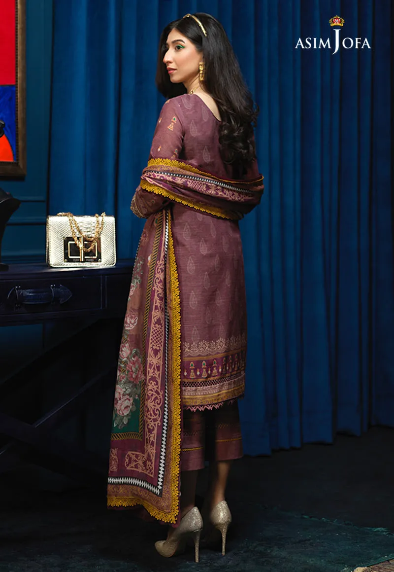 AJE-03 EMBROIDERED KHADDAR 3 PCS