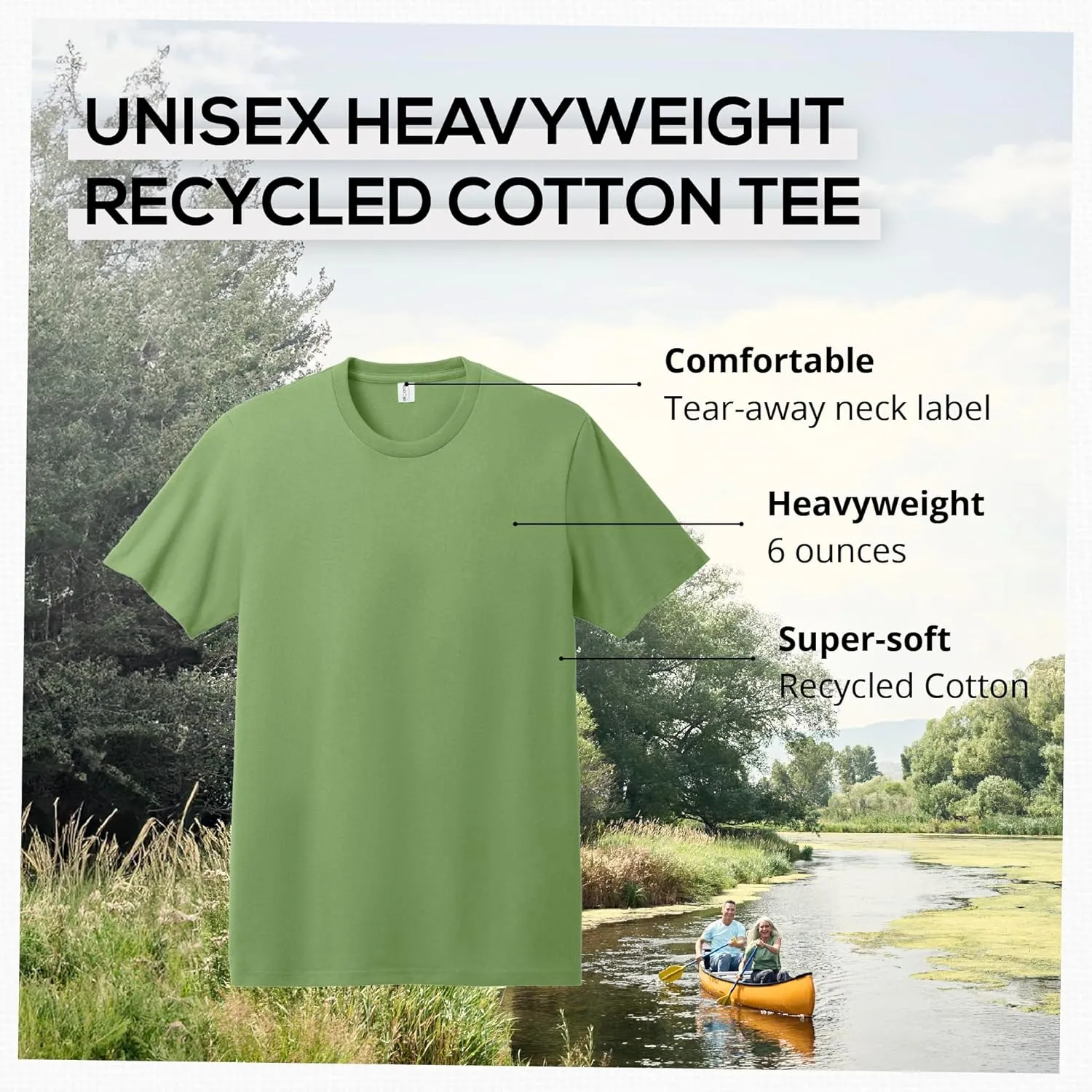 Allmade Heavyweight Recycled Cotton T-Shirt