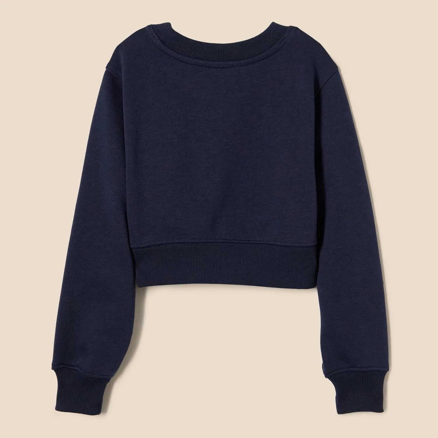 Amazon Essentials Girls' Cropped Sweatshirt