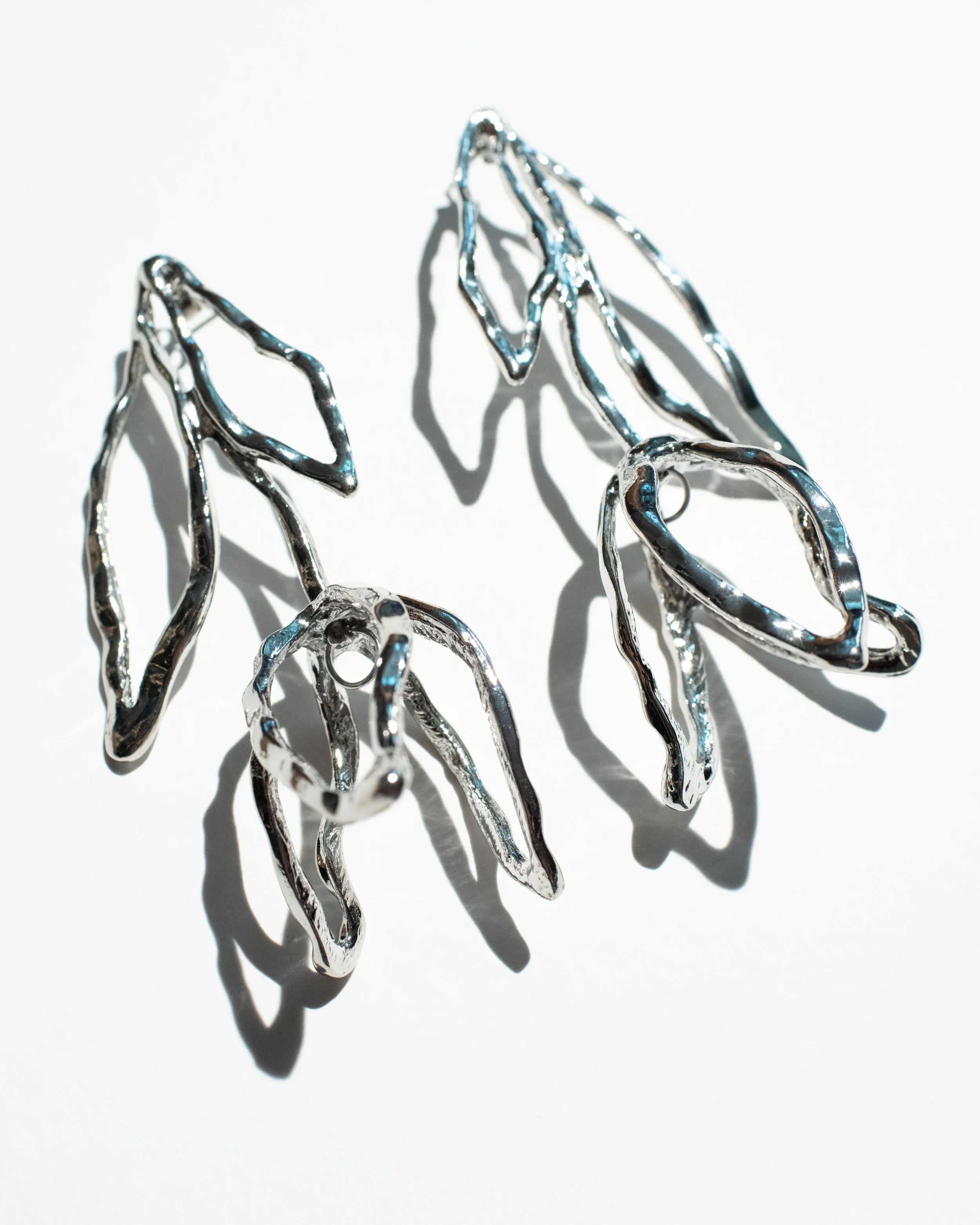 Beloved Bloom Earrings in Silver