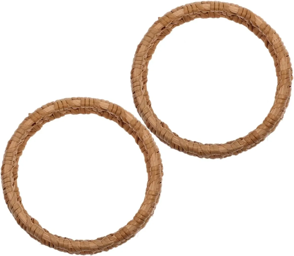 BESPORTBLE Ethnic Boho Style Rattan Bracelet Handwoven Bangle Lightweight Comfortable for Women