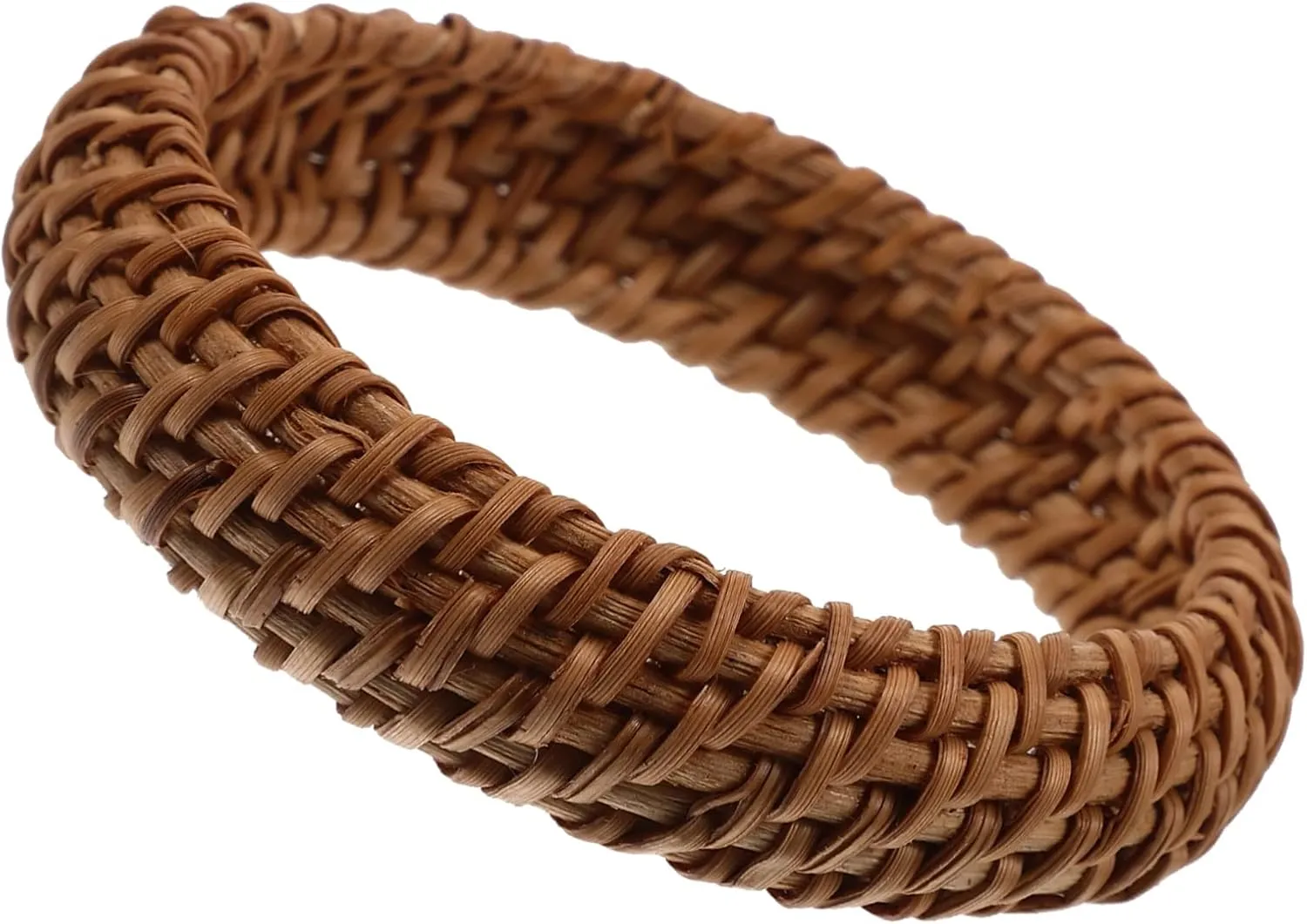 BESPORTBLE Rattan Bracelet Bracelets for Women Natural Hand Rattan Bangle Decorative Bangle Wrist Accessory Wicker