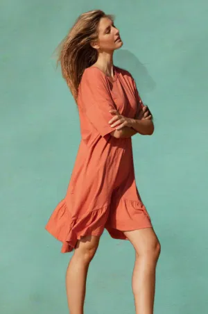 Betty Basics Goldie Dress in Tangello