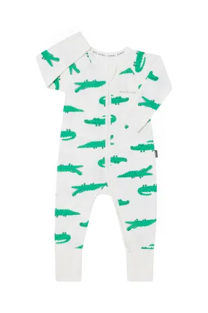 Bonds Zip Wondersuit - Crocodile Stomp