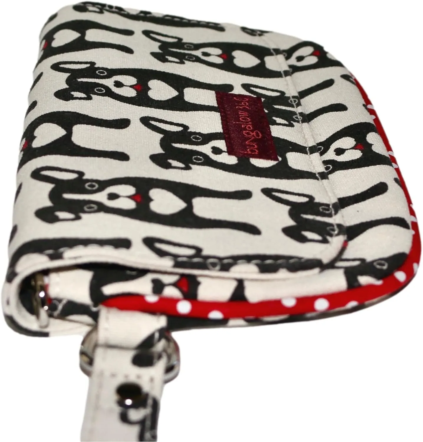bungalow 360 Vegan Natural Canvas Wristlet