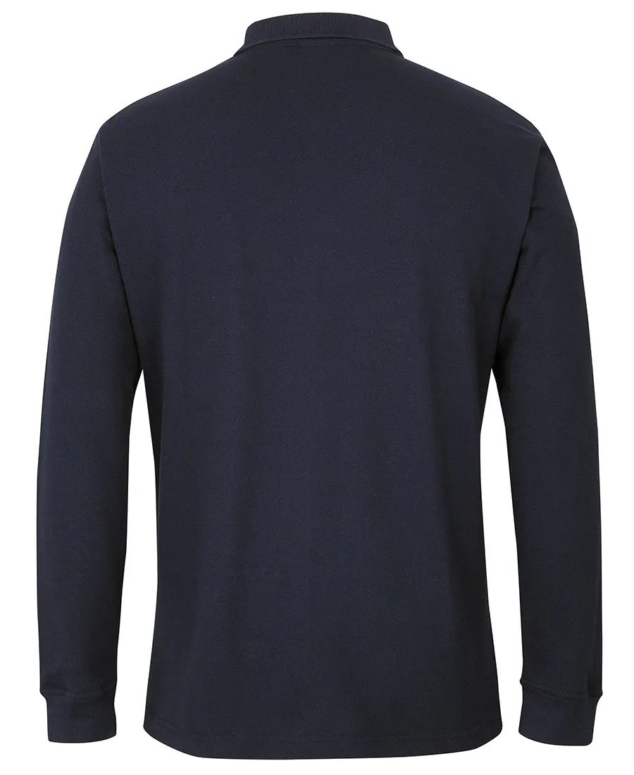 C of C Long Sleeve Pique Polo - S2ML