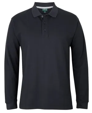 C of C Long Sleeve Pique Polo - S2ML