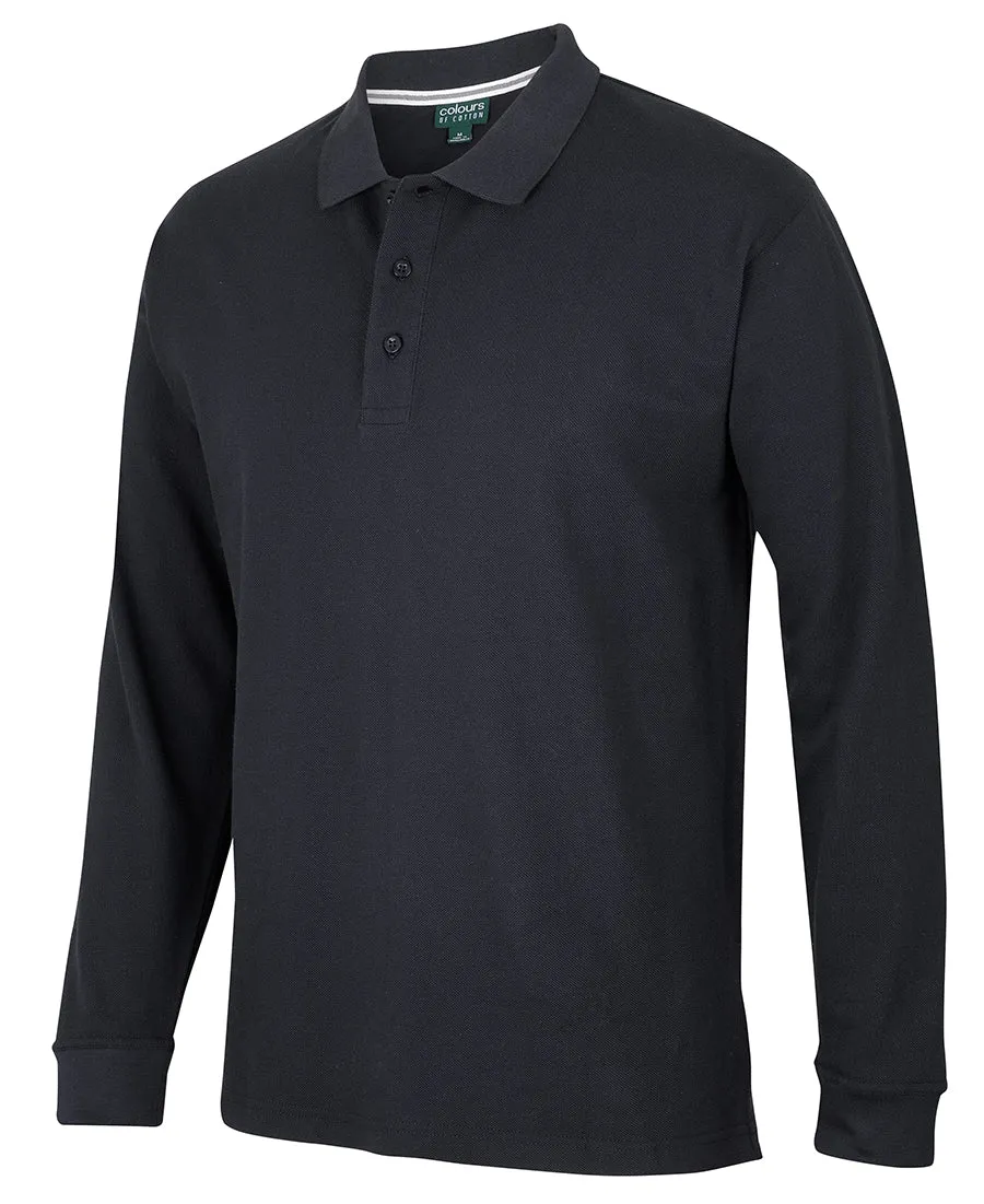 C of C Long Sleeve Pique Polo - S2ML