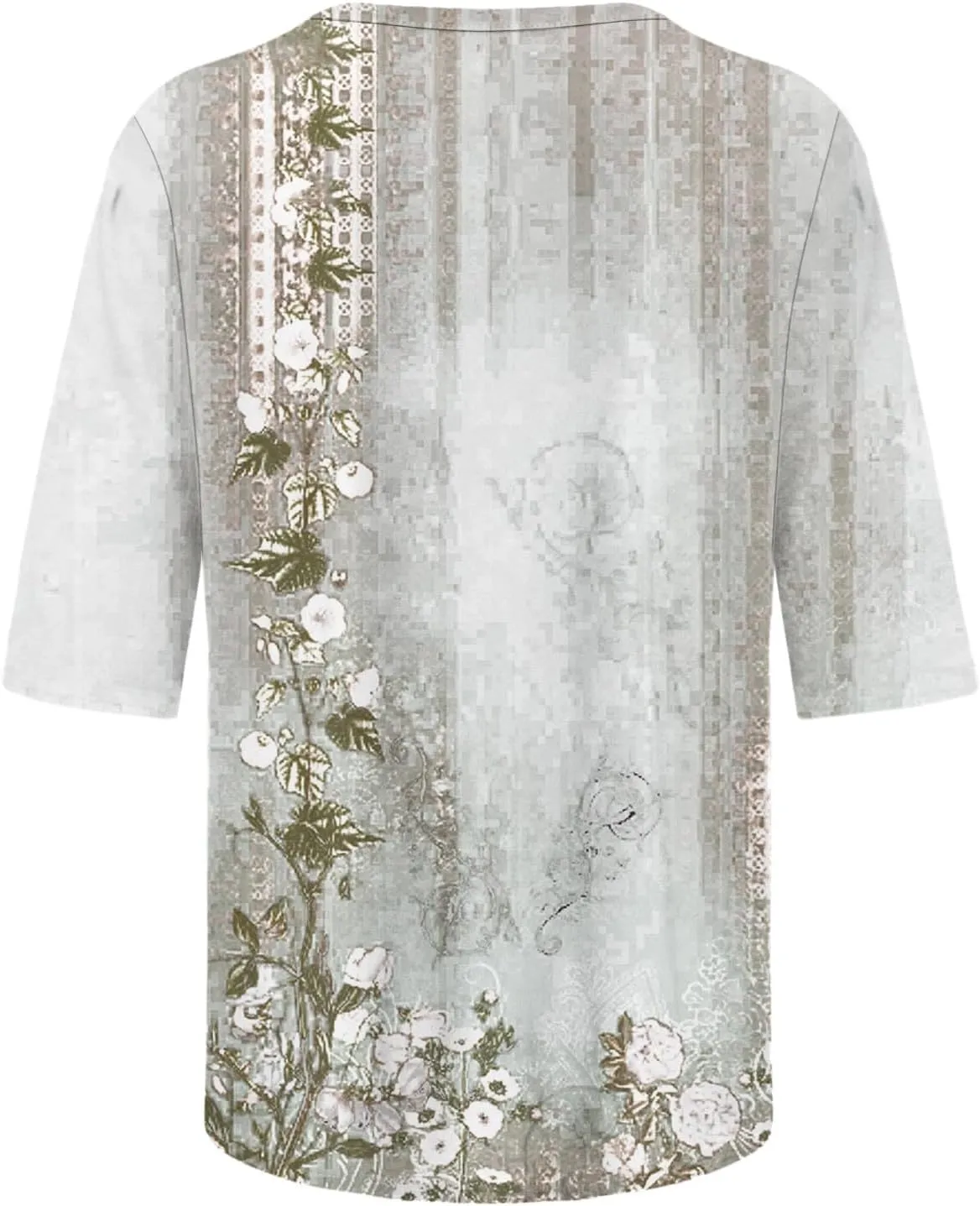 Ceboyel Women Short Sleeve T Shirts Floral Boho Summer Blouses Tops Dressy Tshirts Tee Trendy Causal Vacation Clothing 2024