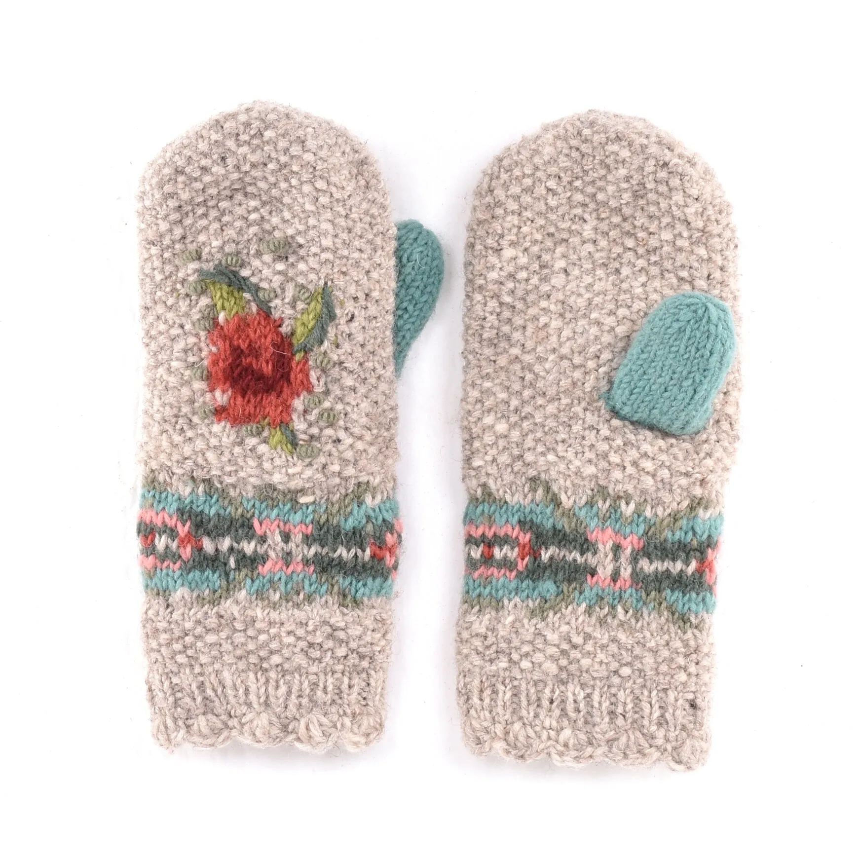 Chintz Mittens