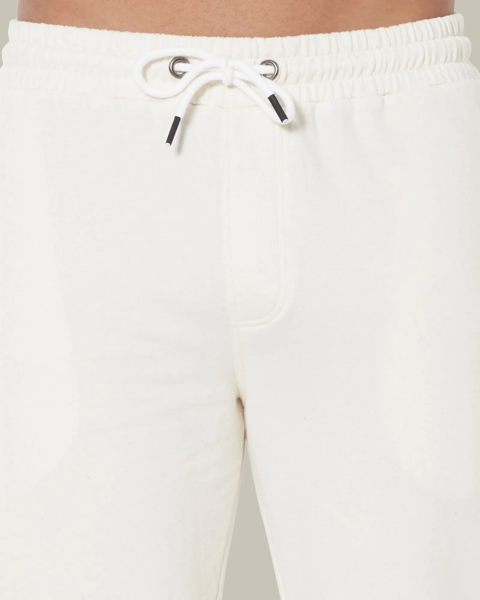 Classic Jogger: Ivory Cream