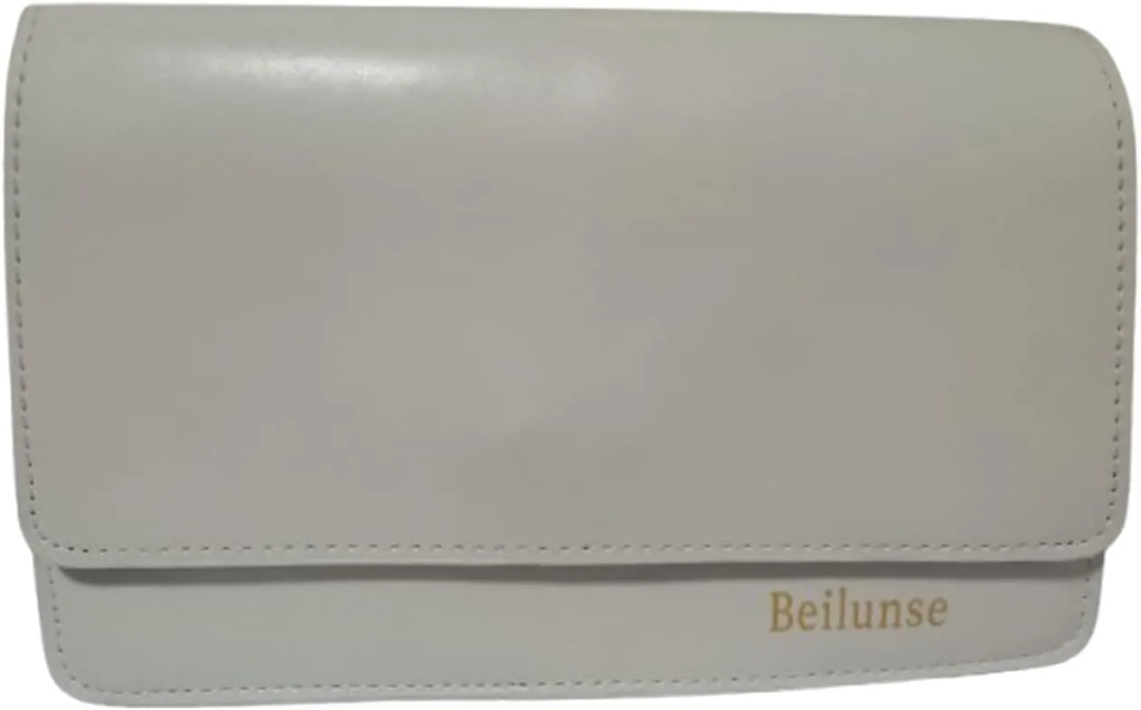 Clutch Purse for Women White Evening Bags Handbags for Wedding Party
