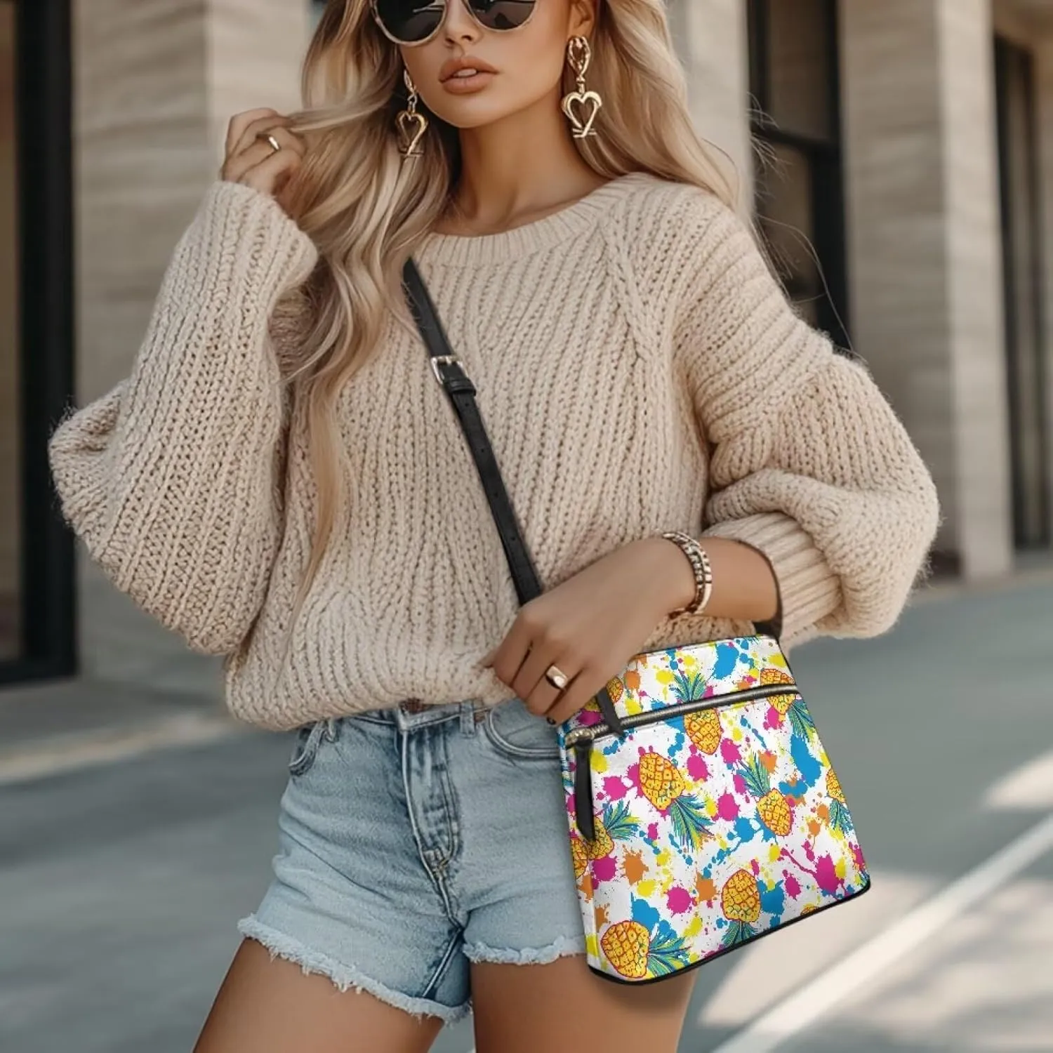 Crossbody Bag for Women Shoulder Bag Satchel Bags Women Purse Sling Bag Handbag for Gift