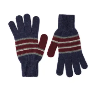 Croy Mens' Navy Gloves