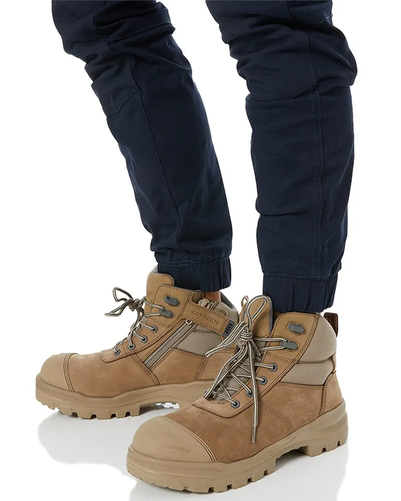 Cuffed Dynamic Pant - Navy