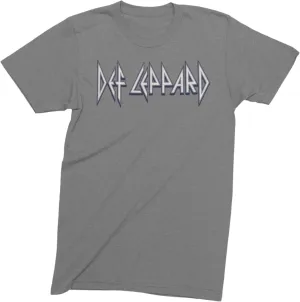 Def Leppard 80s Heavy Metal Band Rock n Roll Pour Some Sugar Adult T-Shirt Tee