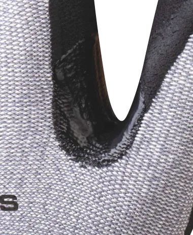 DELTAPLUS Cut C (5) Glove with Nitrile foam coating.