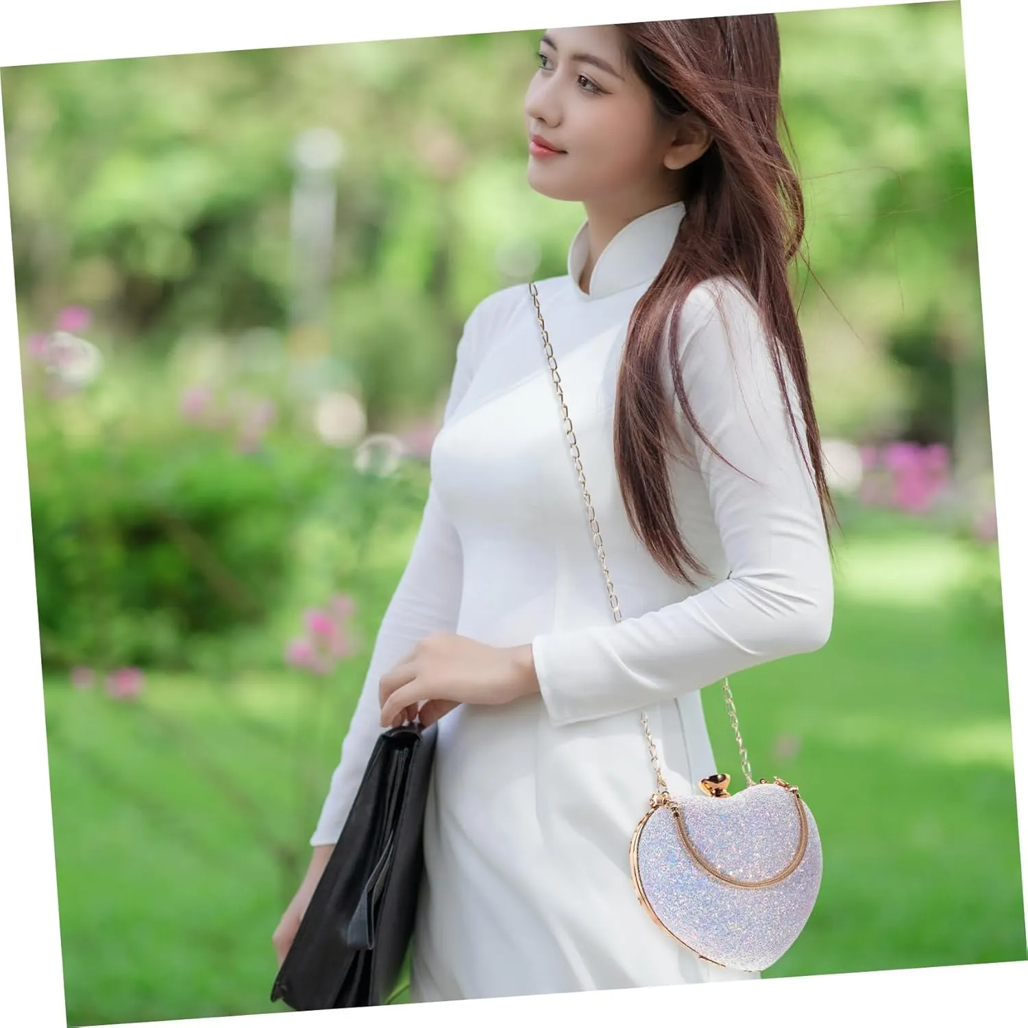 Dinner Bag for Teen Girls Chain Bag Crossbody Wallet for Women Womens Purse Clutch Bags Cross