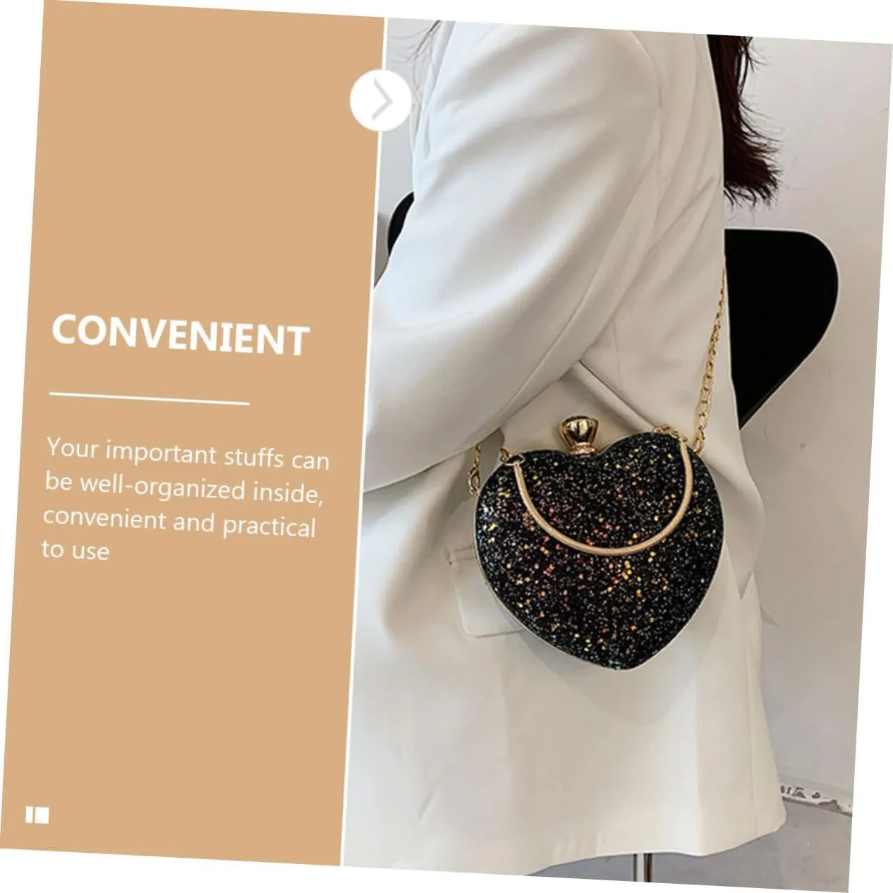 Dinner Bag for Teen Girls Chain Bag Crossbody Wallet for Women Womens Purse Clutch Bags Cross