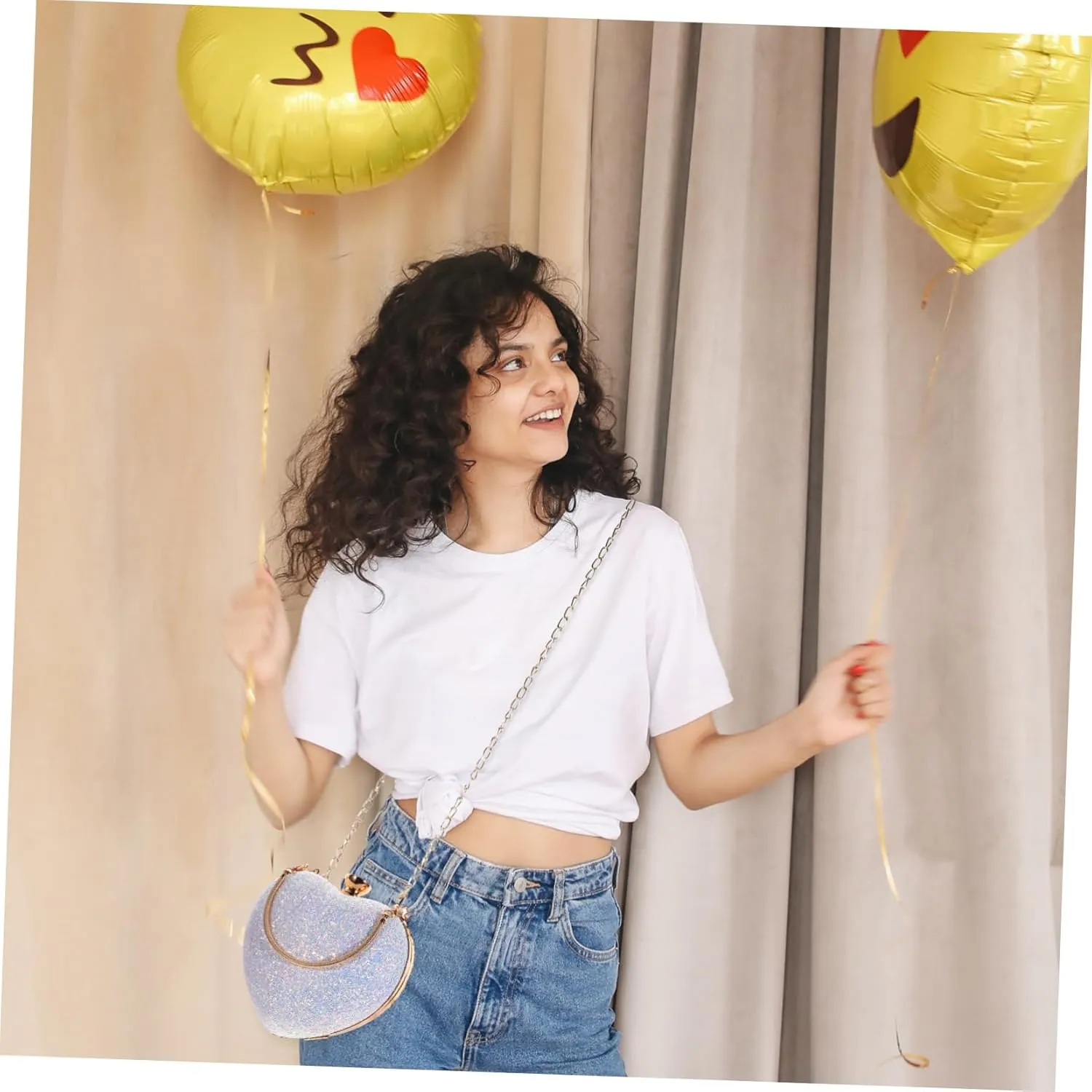 Dinner Bag for Teen Girls Chain Bag Crossbody Wallet for Women Womens Purse Clutch Bags Cross