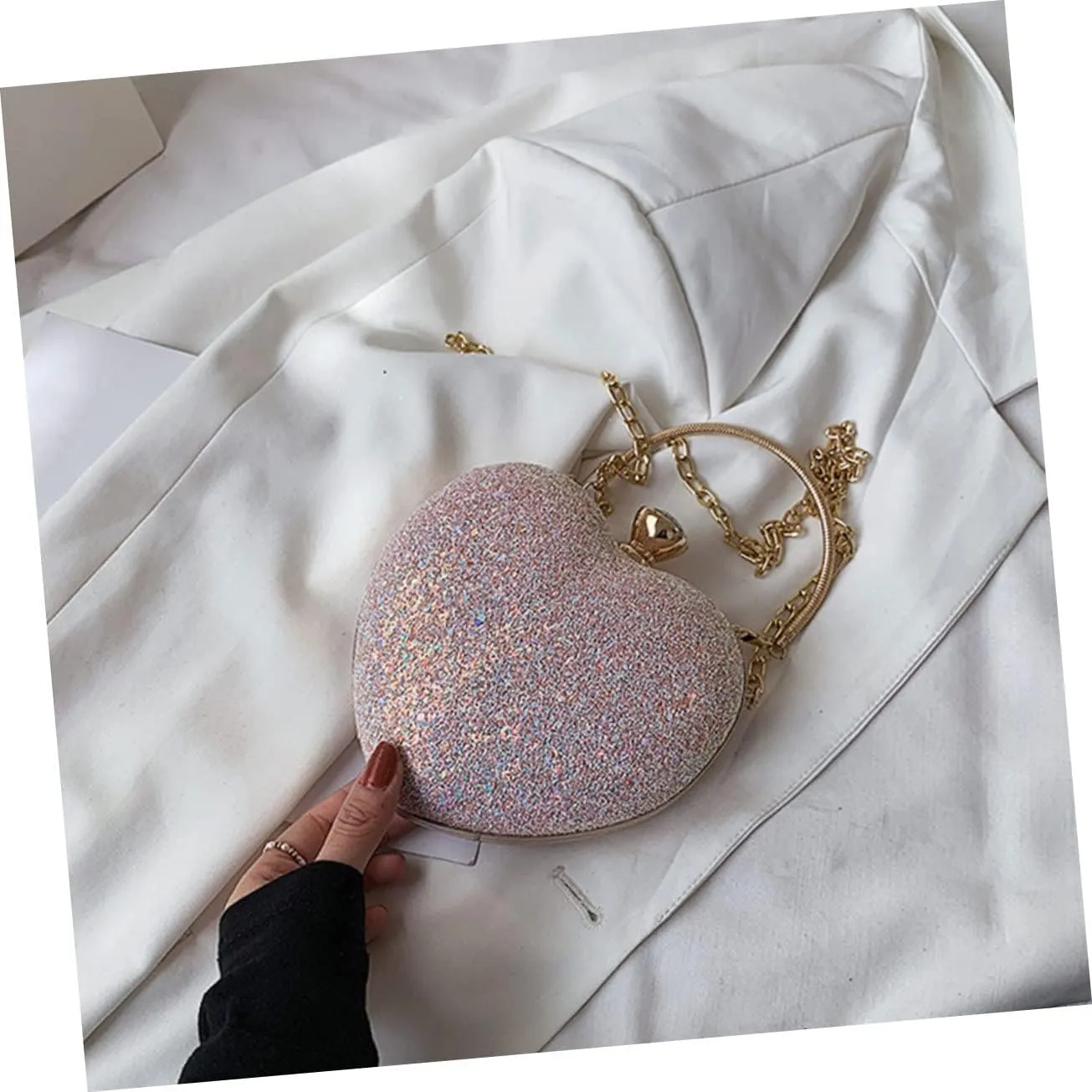 Dinner Bag for Teen Girls Chain Bag Crossbody Wallet for Women Womens Purse Clutch Bags Cross