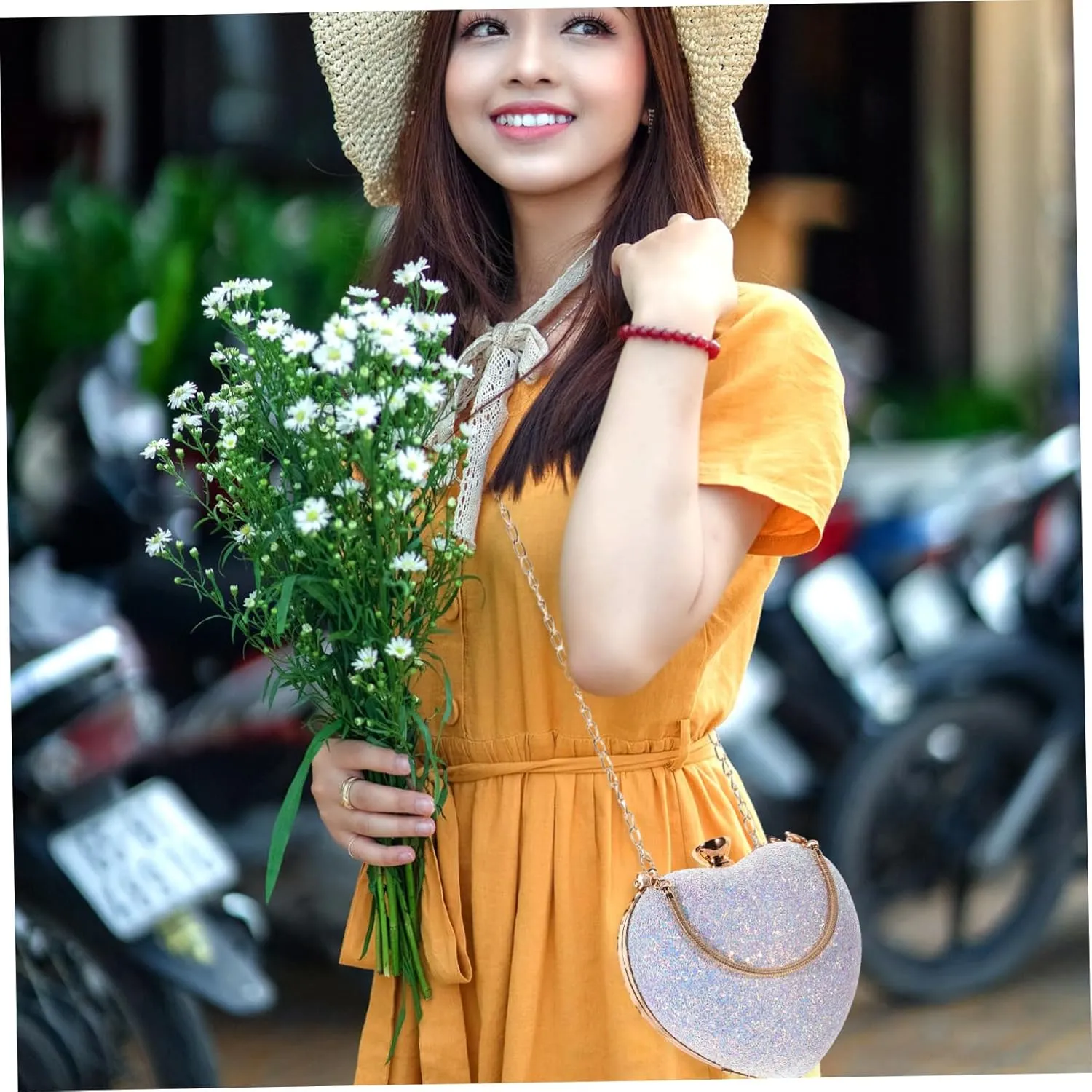 Dinner Bag for Teen Girls Chain Bag Crossbody Wallet for Women Womens Purse Clutch Bags Cross