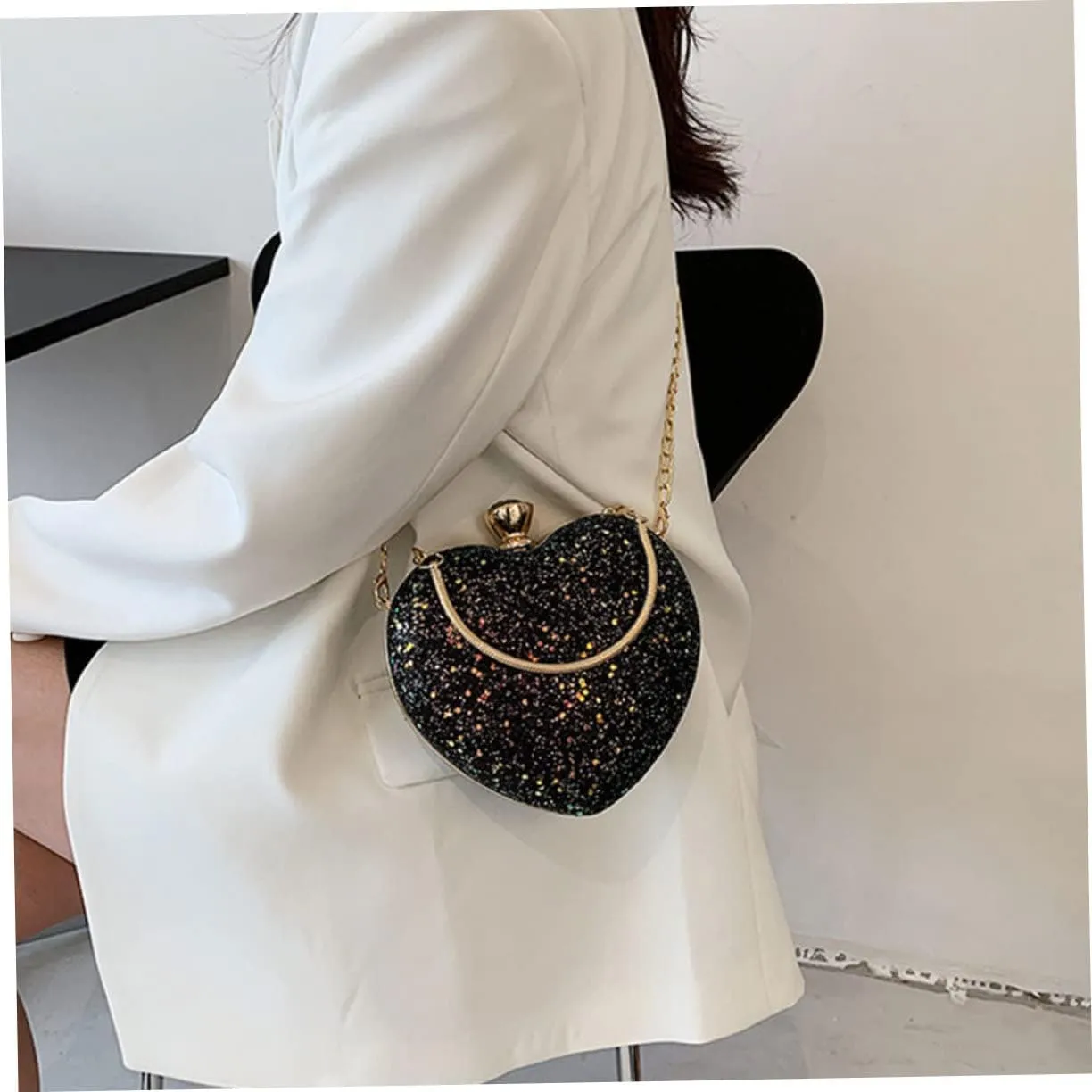 Dinner Bag for Teen Girls Chain Bag Crossbody Wallet for Women Womens Purse Clutch Bags Cross