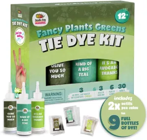 Fancy Plants Greens Tie Dye Kit