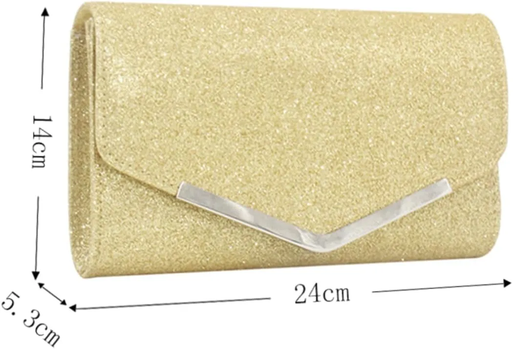 FRCOLOR Dinner Bag Trendy Chain Purse Overnight Weekend Work Bags for Women Blush Wedding Guest Purse Wedding