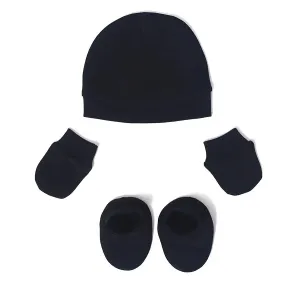 Frosty'z knitted Cap, Mitts & Booties set
