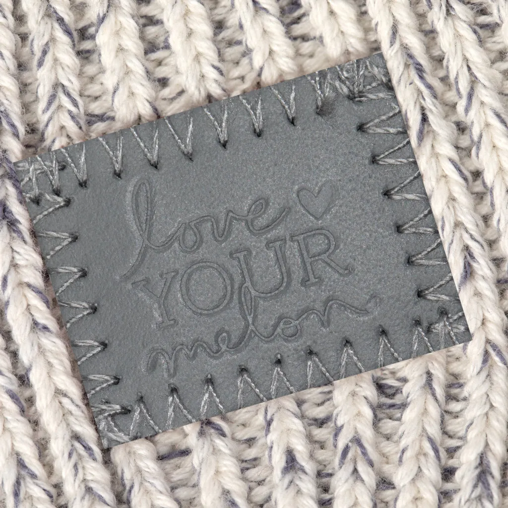 Gray Speckled Mittens S/M