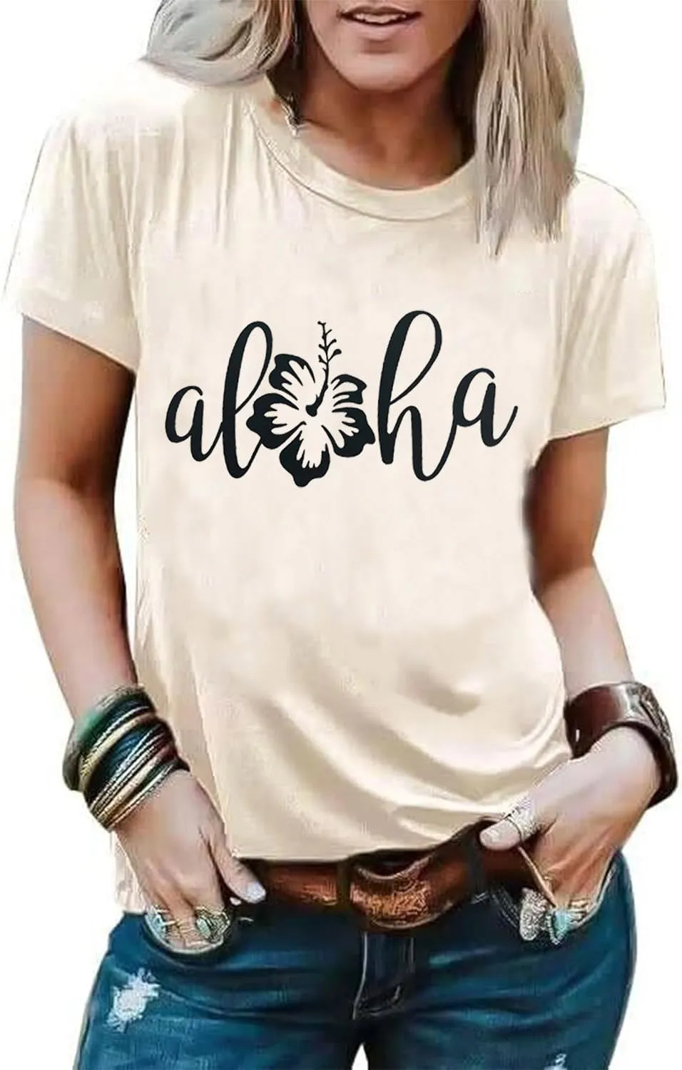 Hawaiian Shirt Women Family Vacation Tee Girls Hawaii Trip Summer Vacation T-Shirt