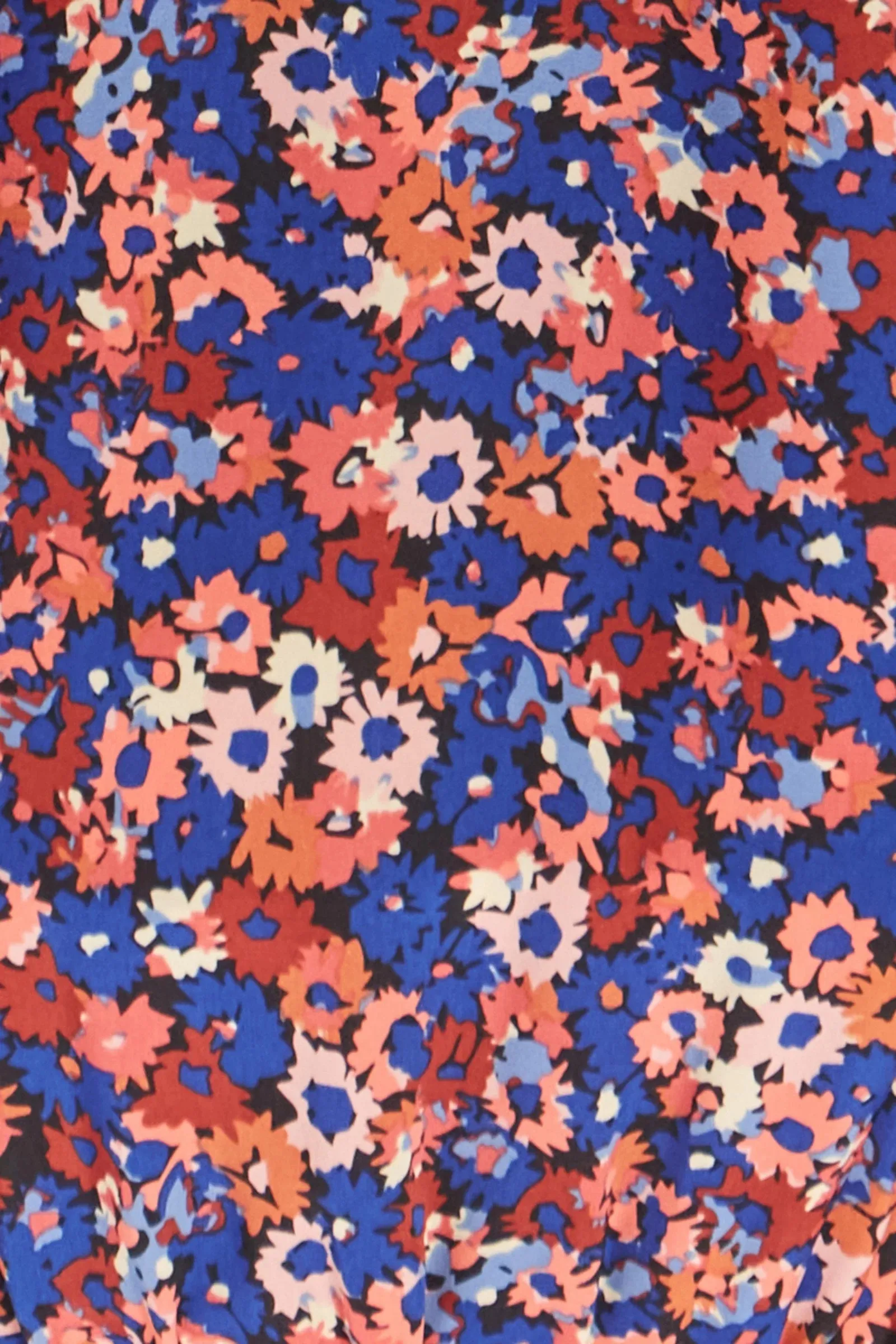 ISLE OF MINE Euphoria V Blouse AZURE BLOOM