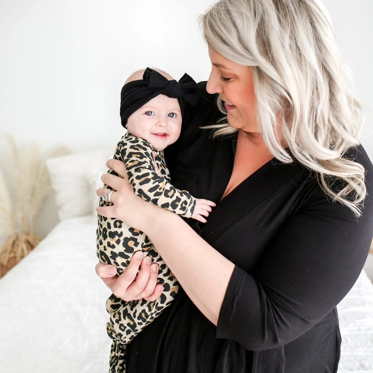 Lana Leopard Tan Knotted Gown