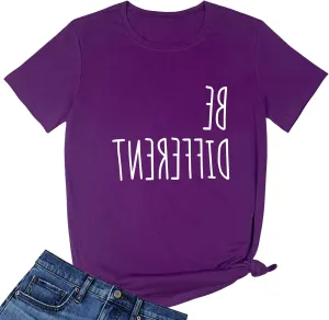 LOOKFACE Women's Cute T Shirt Junior Tops Teen Girls Graphic Tees