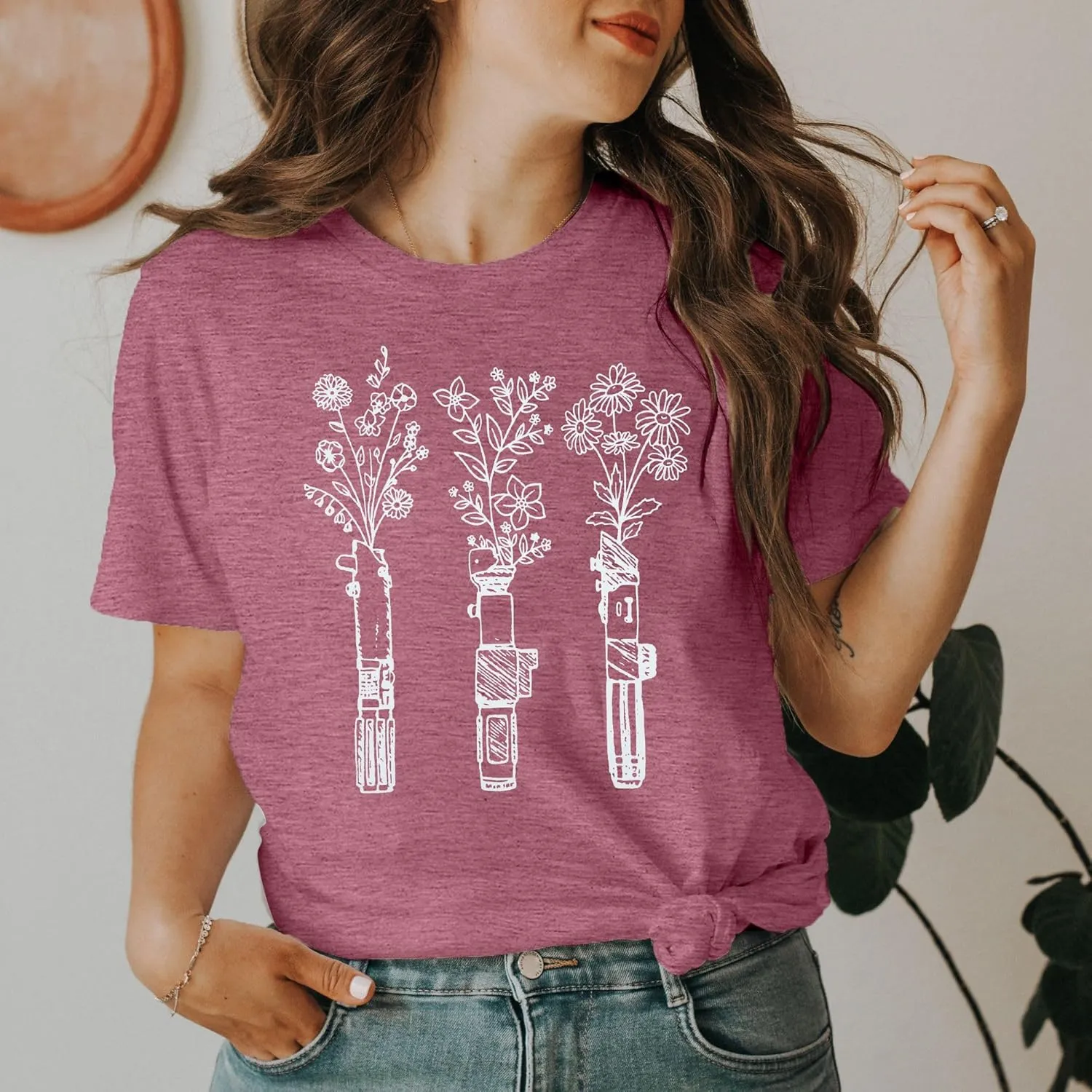 Magical Planet Shirt Women Science Fiction Lover Shirt Galaxy Cartoon Tshirt Family Vacation Tee Tops
