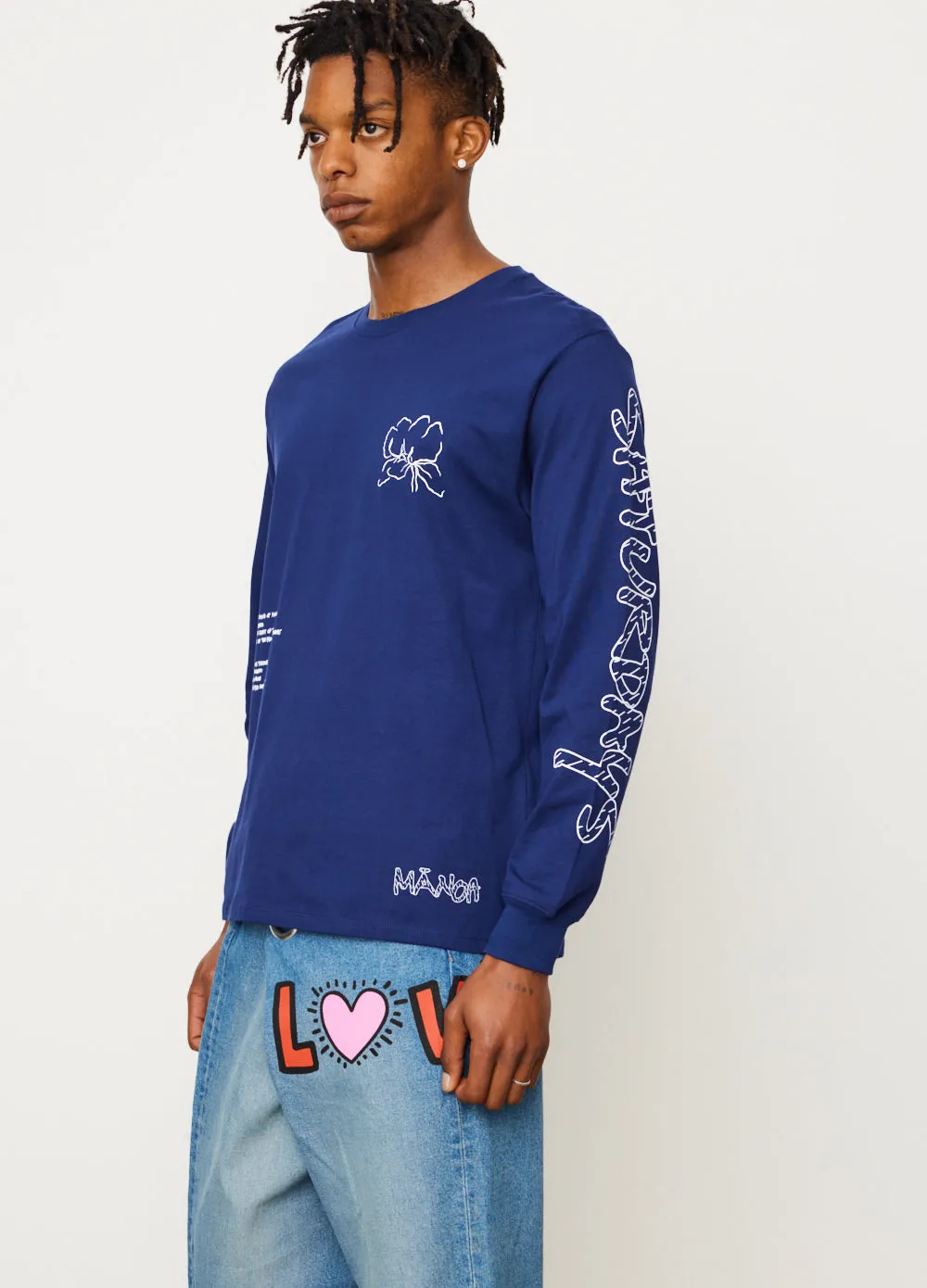 Manoa Patchwork Standard Long Sleeve T-Shirt