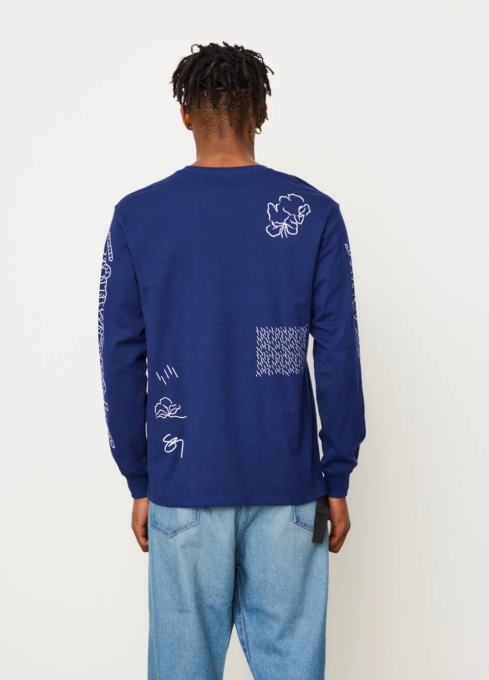 Manoa Patchwork Standard Long Sleeve T-Shirt