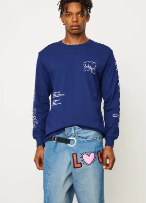 Manoa Patchwork Standard Long Sleeve T-Shirt