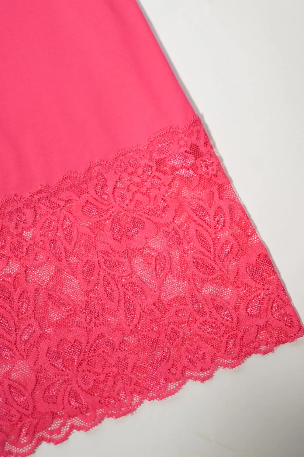 Medium Lace Hem Vest Top