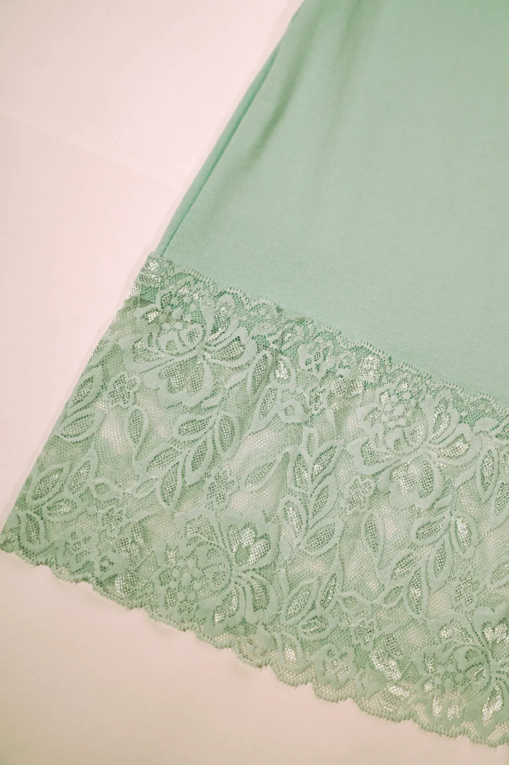 Medium Lace Hem Vest Top