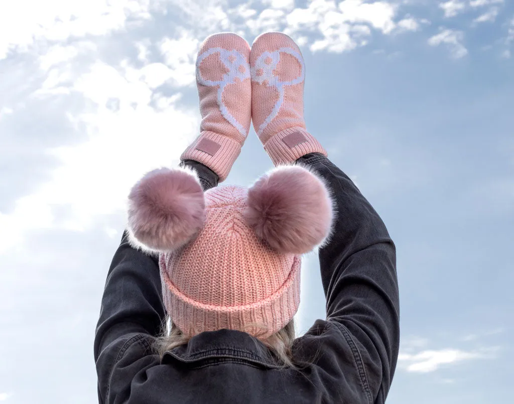 Minnie Mouse Blush Mittens
