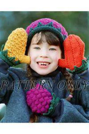 Mitten Mania - Fruit Theme Mittens *Pattern*