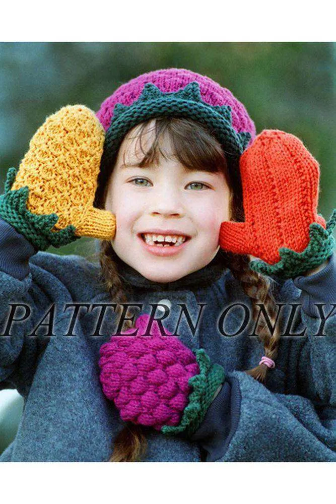 Mitten Mania - Fruit Theme Mittens *Pattern*