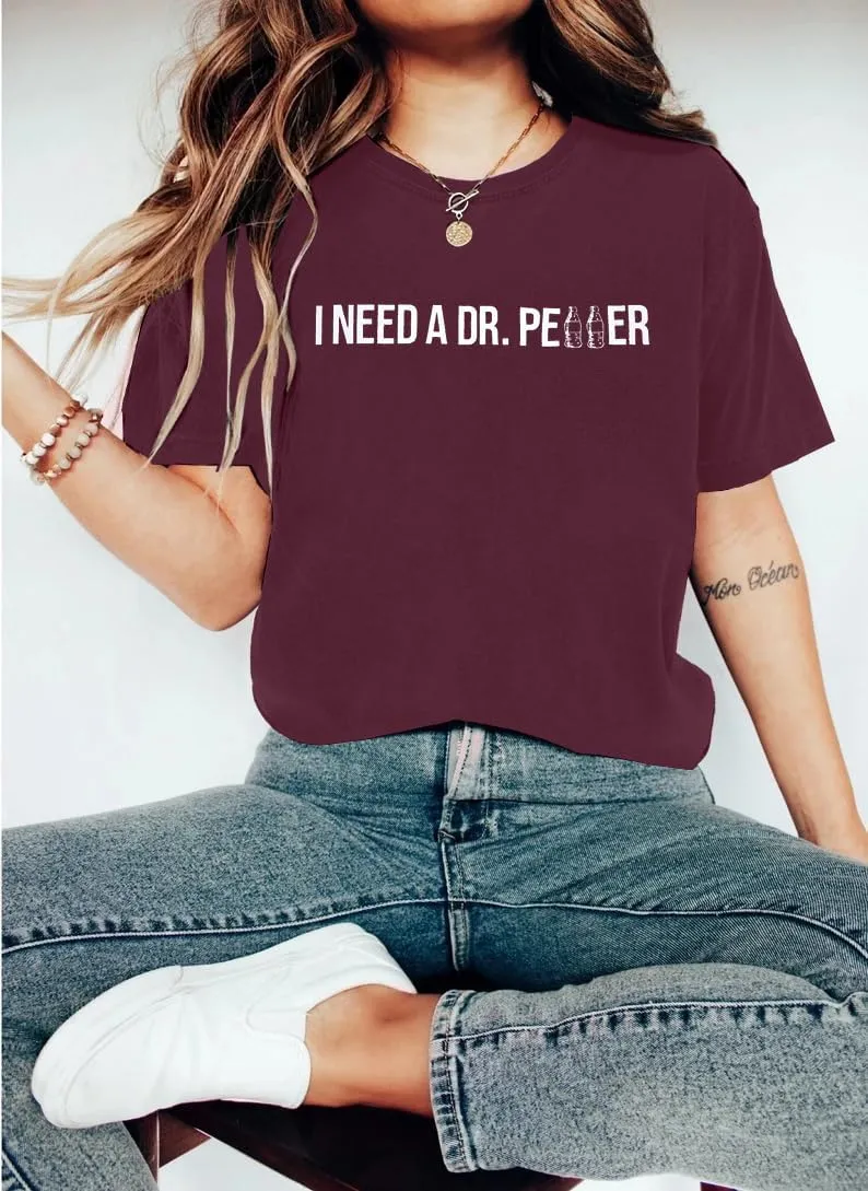 MNLYBABY Funny Saying Shirt for Women Letters Graphic Short Sleeve Casual Top Tees