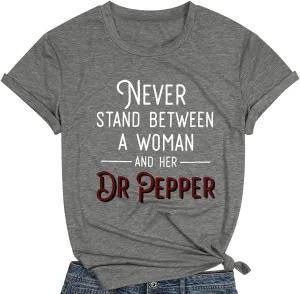 MNLYBABY Funny Saying Shirt for Women Letters Graphic Short Sleeve Casual Top Tees