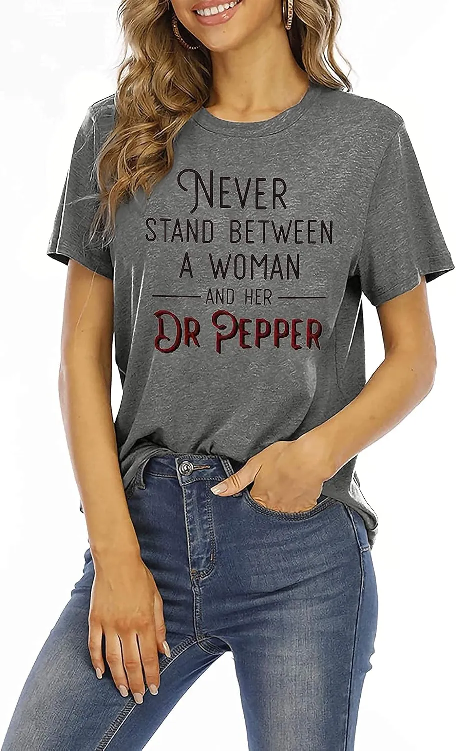 MNLYBABY Funny Saying Shirt for Women Letters Graphic Short Sleeve Casual Top Tees